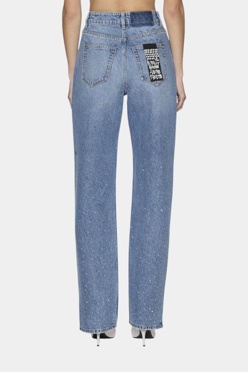 Синие джинсы Playback Krystal Komet WSP25DJ003 Ksubi