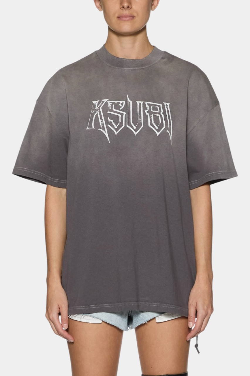 Графітова футболка Kingdom Boyfriend Charcoal WSP25TE008 Ksubi