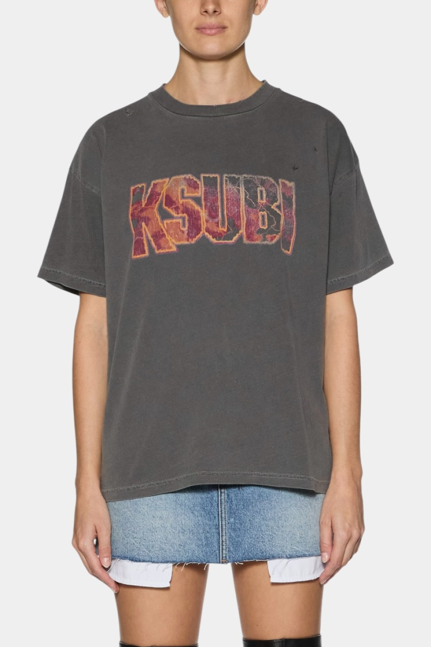 Графітова футболка Kickstart Oh G Charcoal WSP25TE003 Ksubi