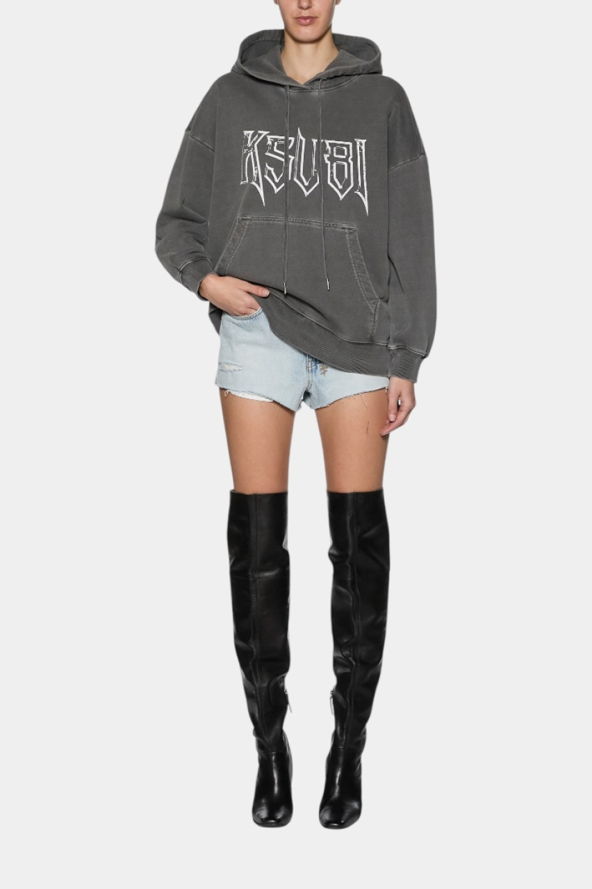 Темно-серое тощее Kingdom Oh G Charcoal WSP25FL004 Ksubi