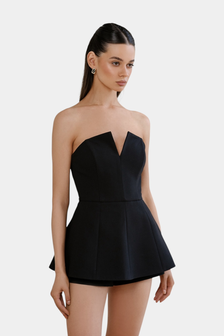 Чорний комбінезон Vita 939/1066 LACY HEARTS