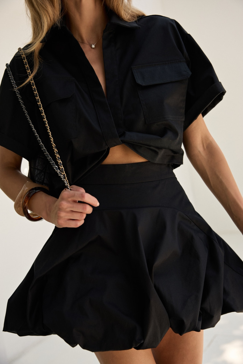 Черная юбка Cloud 192 LACY HEARTS