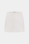 Молочная юбка-шорты