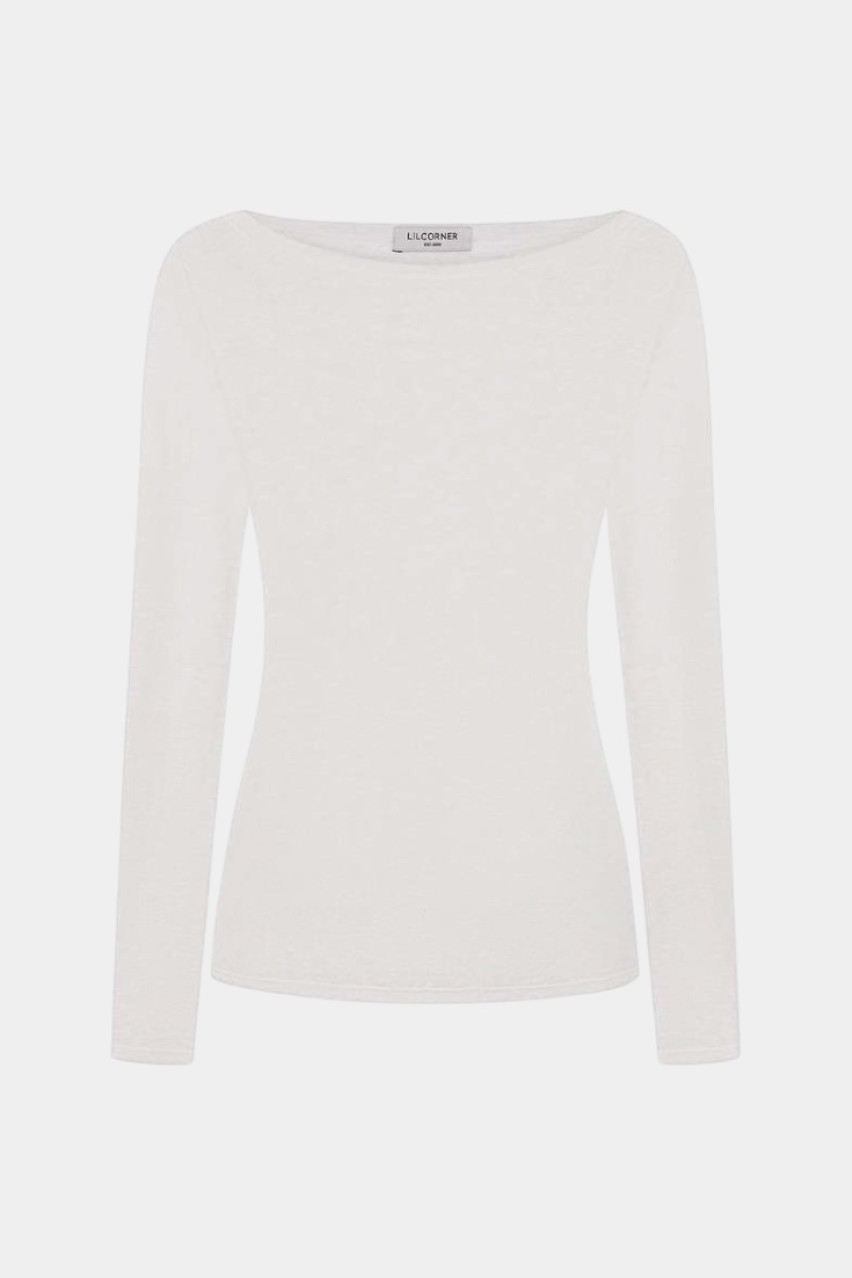 Молочный лонгслив LILCORNER
