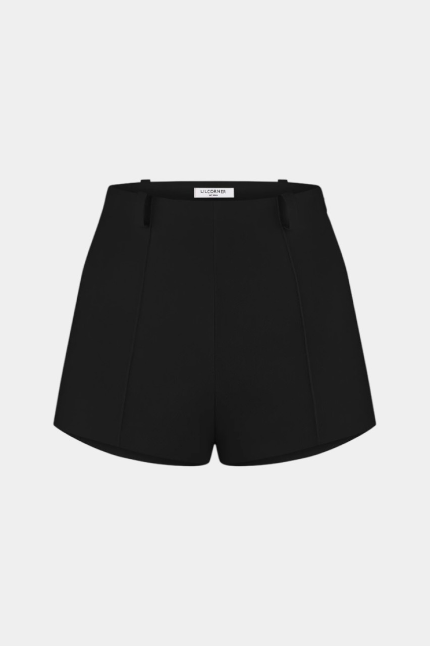Черные минишорты LILCORNER