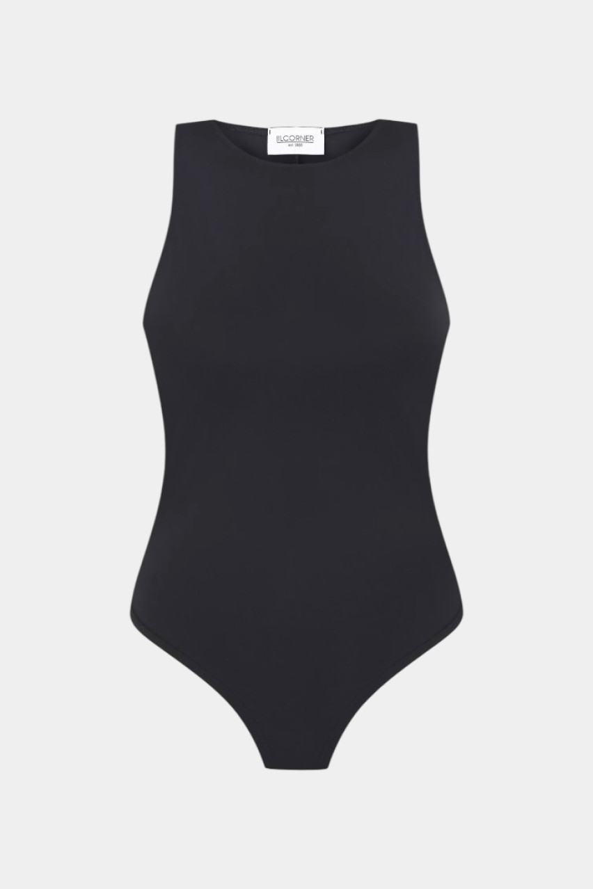 Черное классическое боди LILCORNER