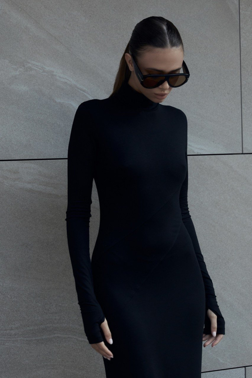 Черное платье Ora LUKAVA