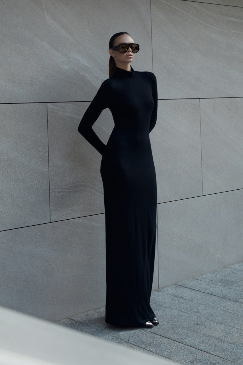 Черное платье Ora LUKAVA