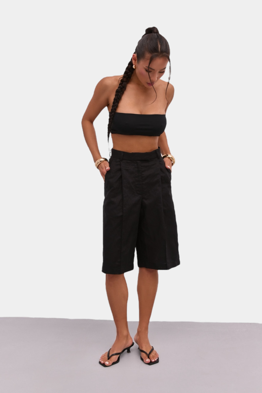 Чорний топ-бандо LUKAVA