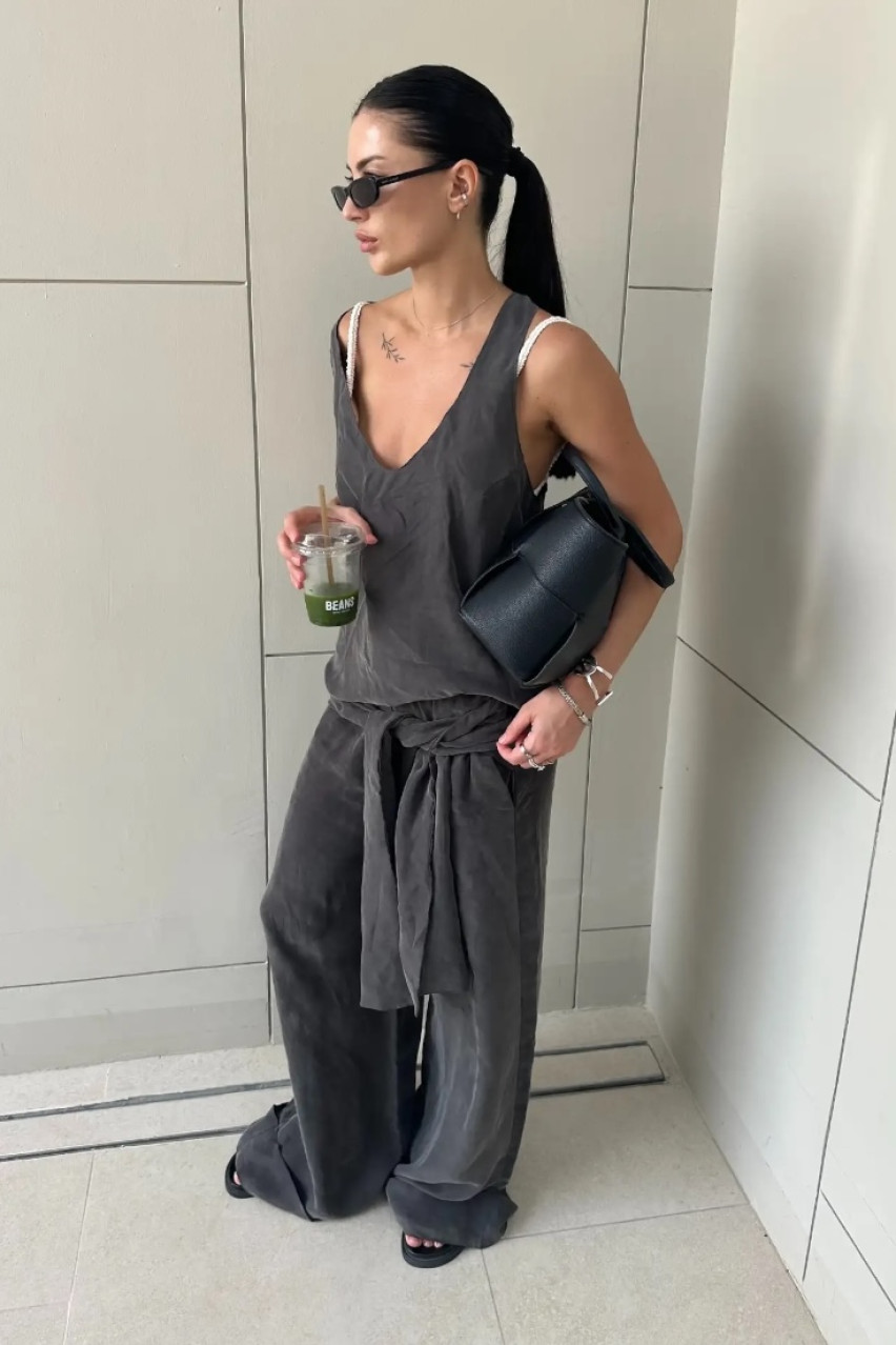 Графитовая майка свободного кроя LIBERTY