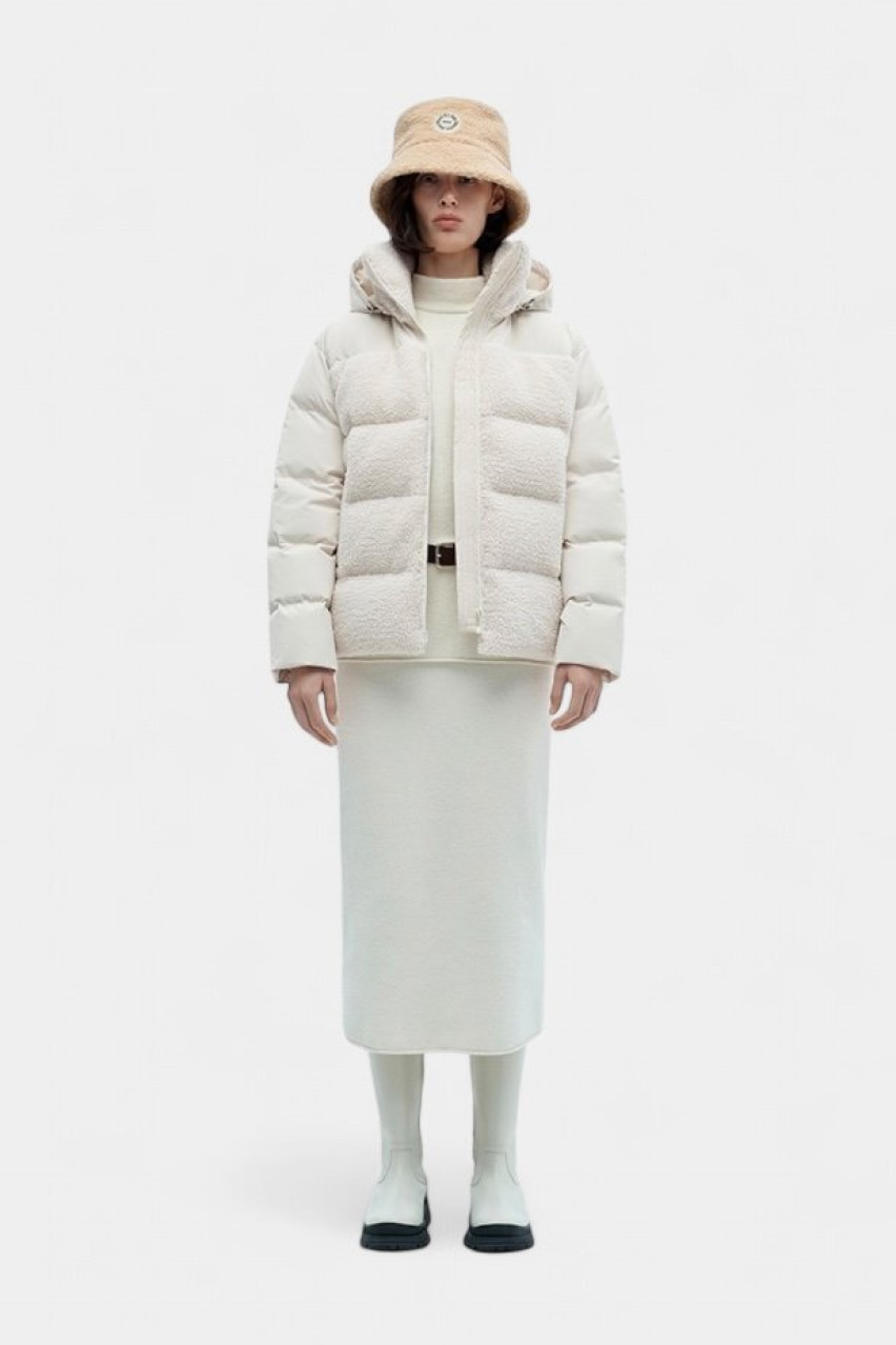 Молочний пуховик Teddy FW2324-TEDDY MARCHI