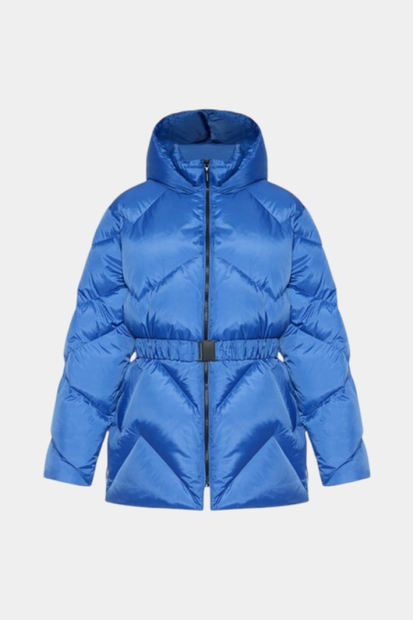 Синій пуховик Leia FW2324-19-BLUE MARCHI