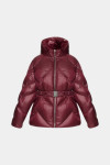 Бордовий пуховик Leia