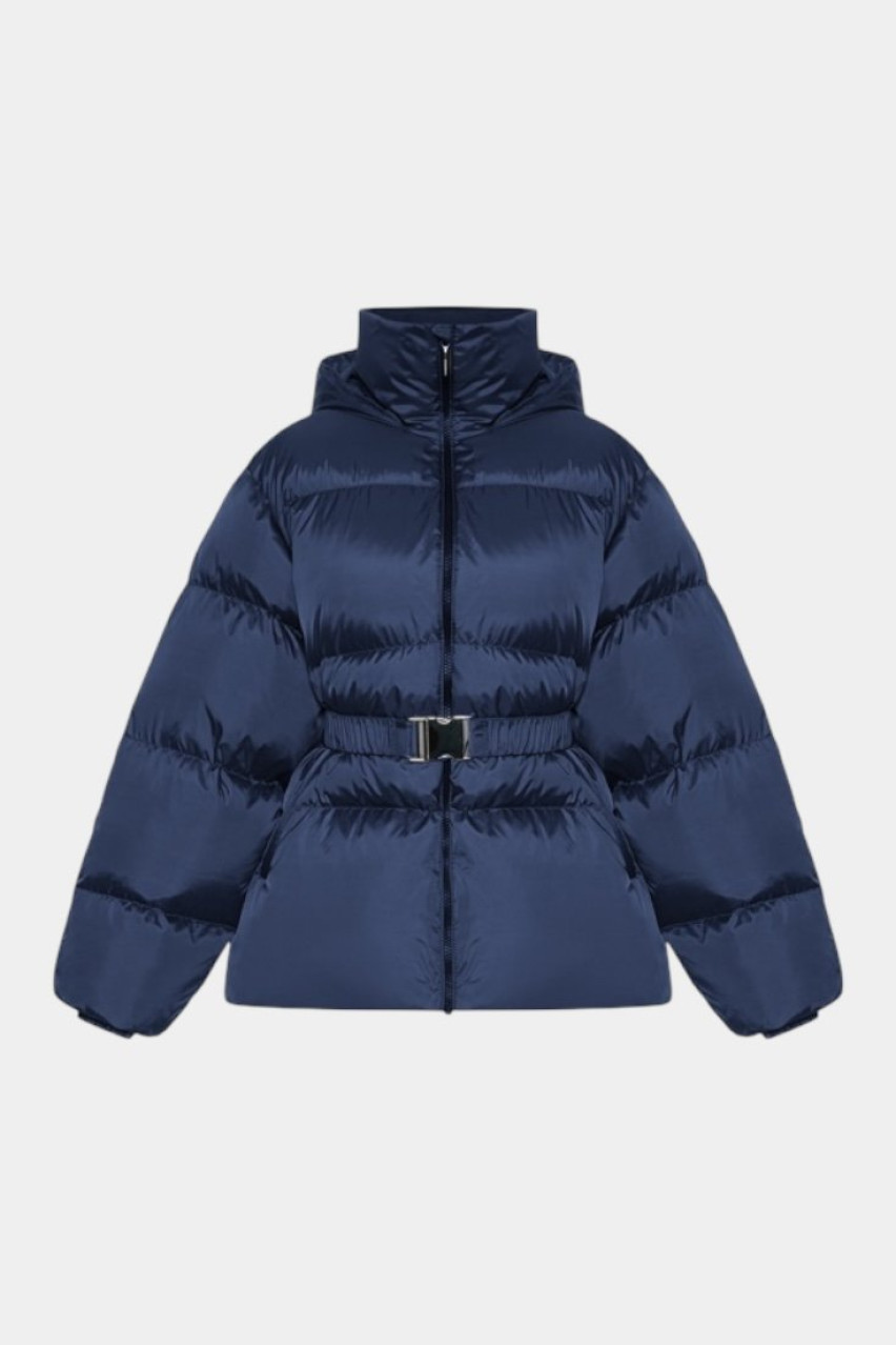 Синій пуховик Sky AW-22-6blu MARCHI