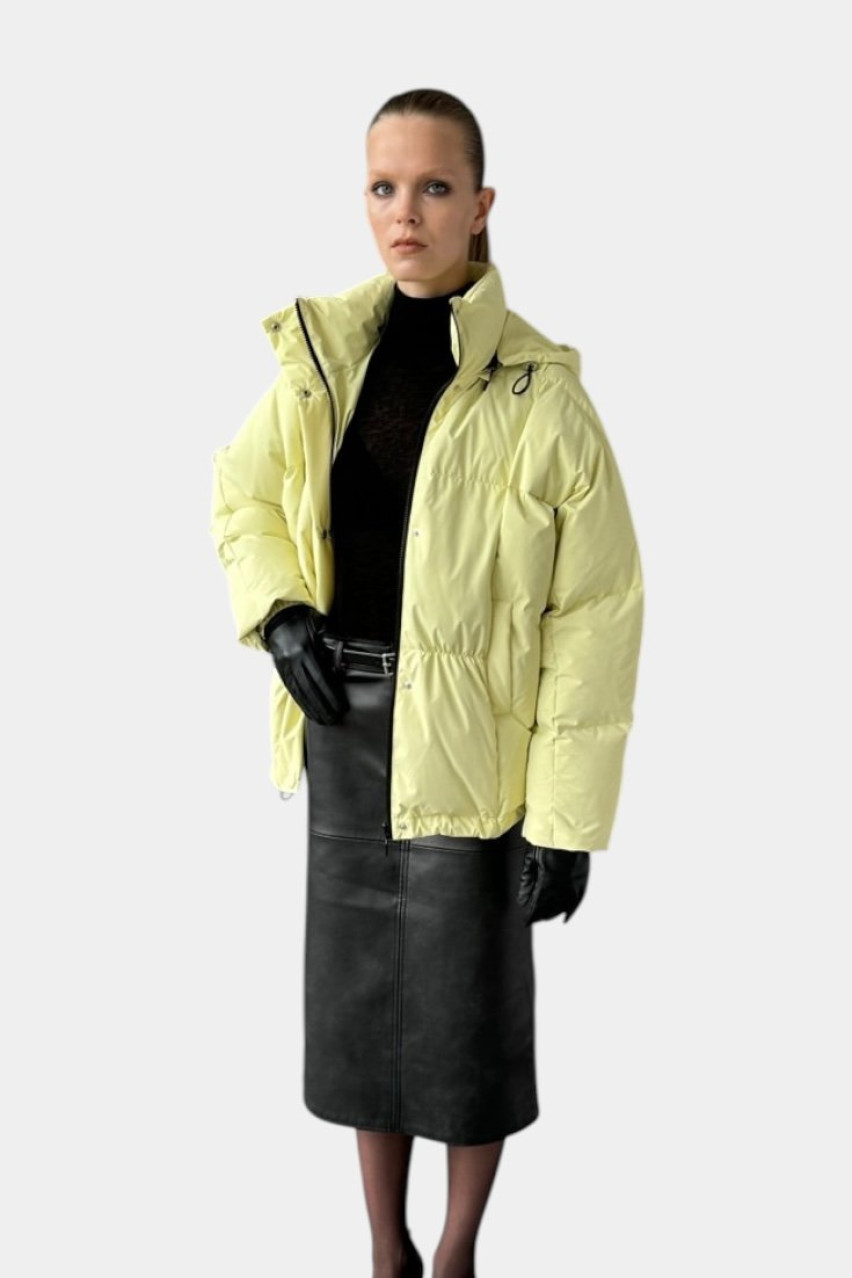 Лаймовий пуховик Osaka FW2024-Osaka-y MARCHI