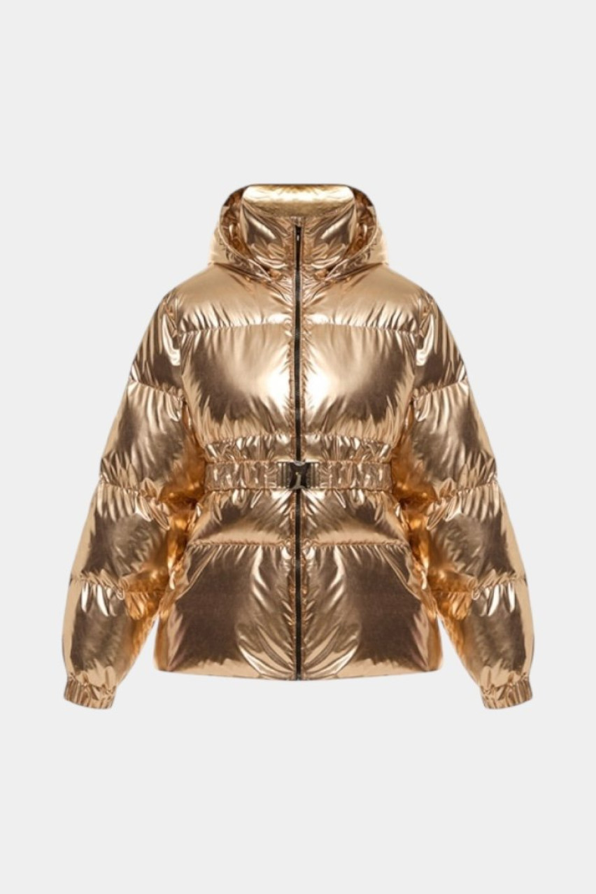 Золотий пуховик Sky AW-22-6gold MARCHI