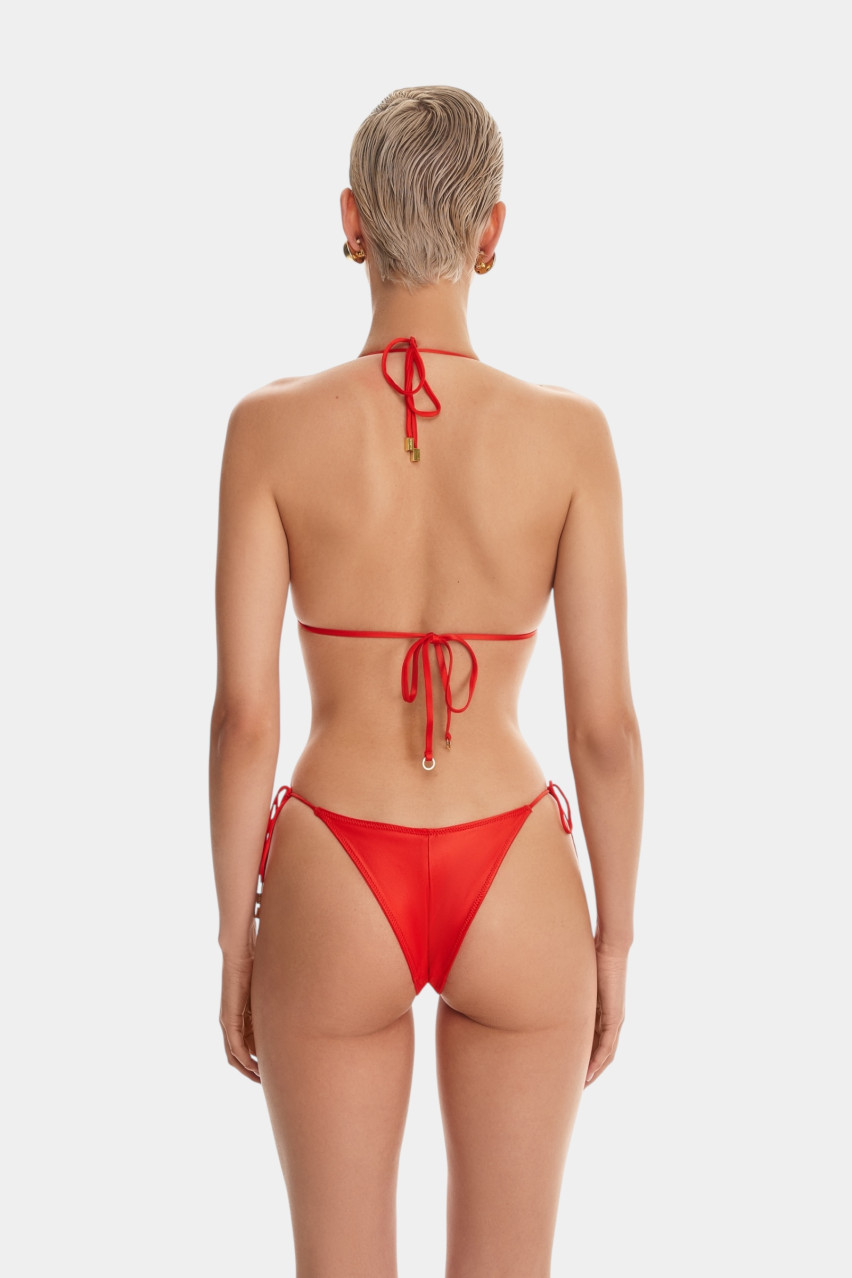 Красный низ-бразилиана от купальника Mio MISSTIC