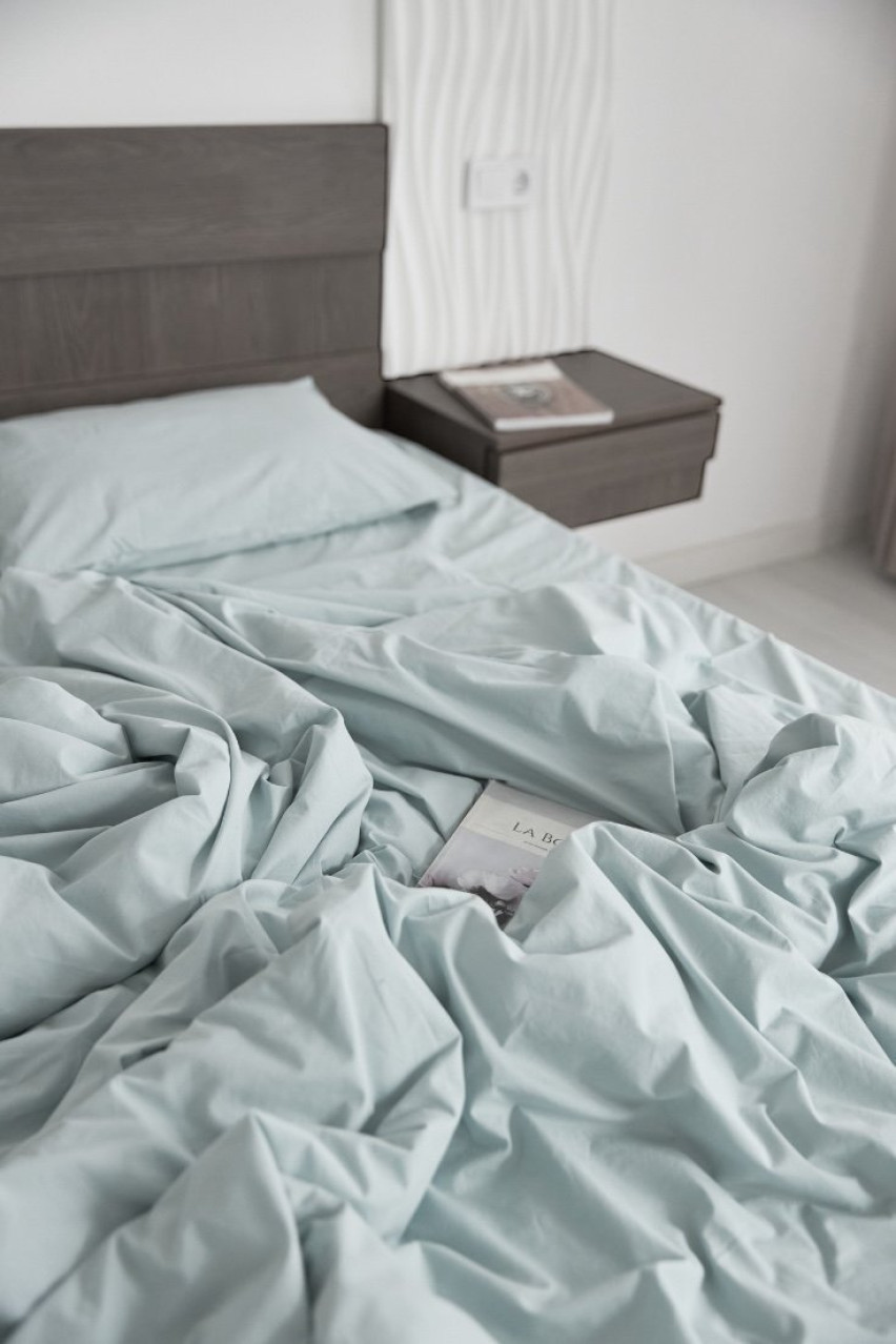 Комплект постельного белья «Mint» (Евро на резинке 180х200) MONHOME