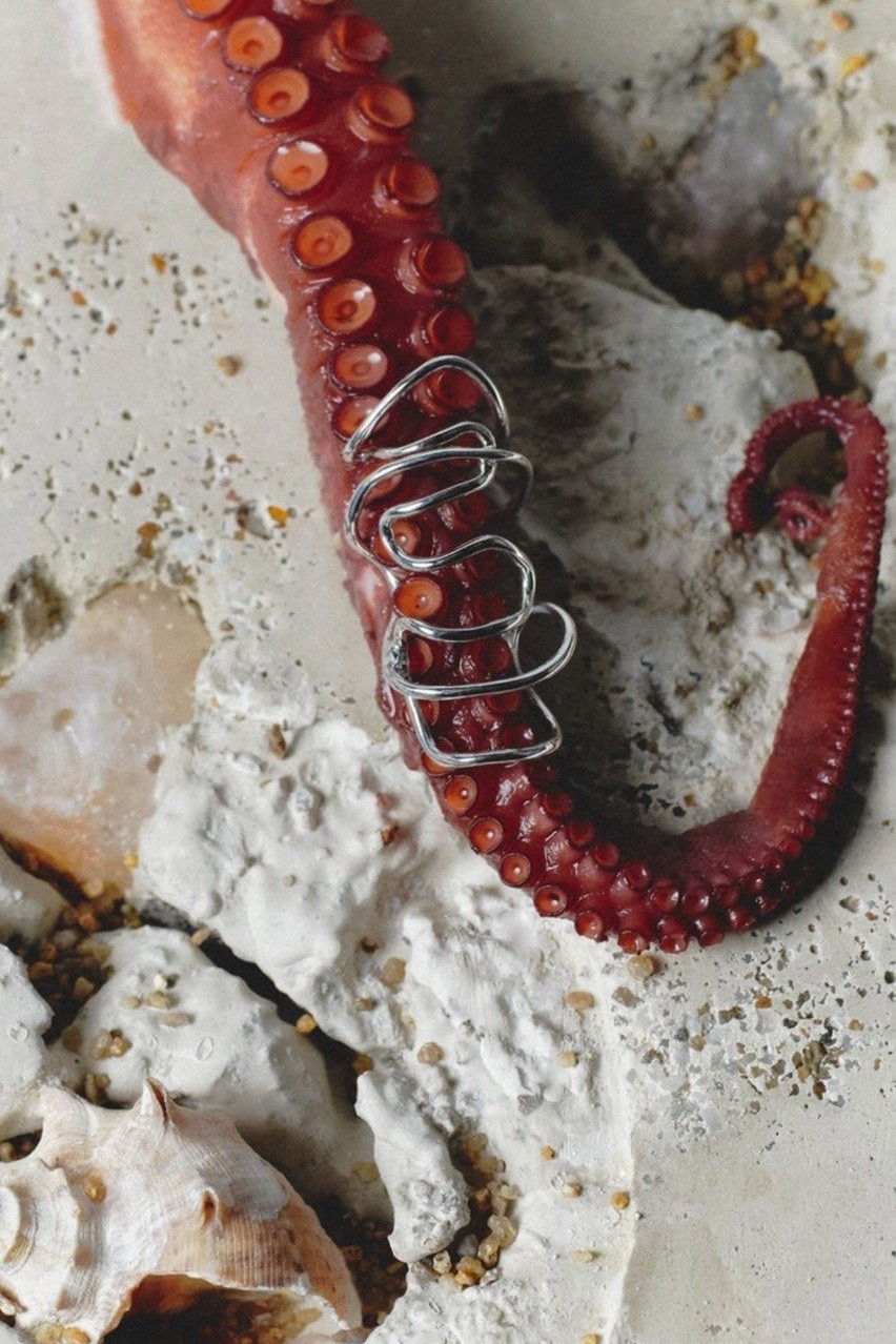 Срібна кафа Octo OCs MOTRYCH STUDIO