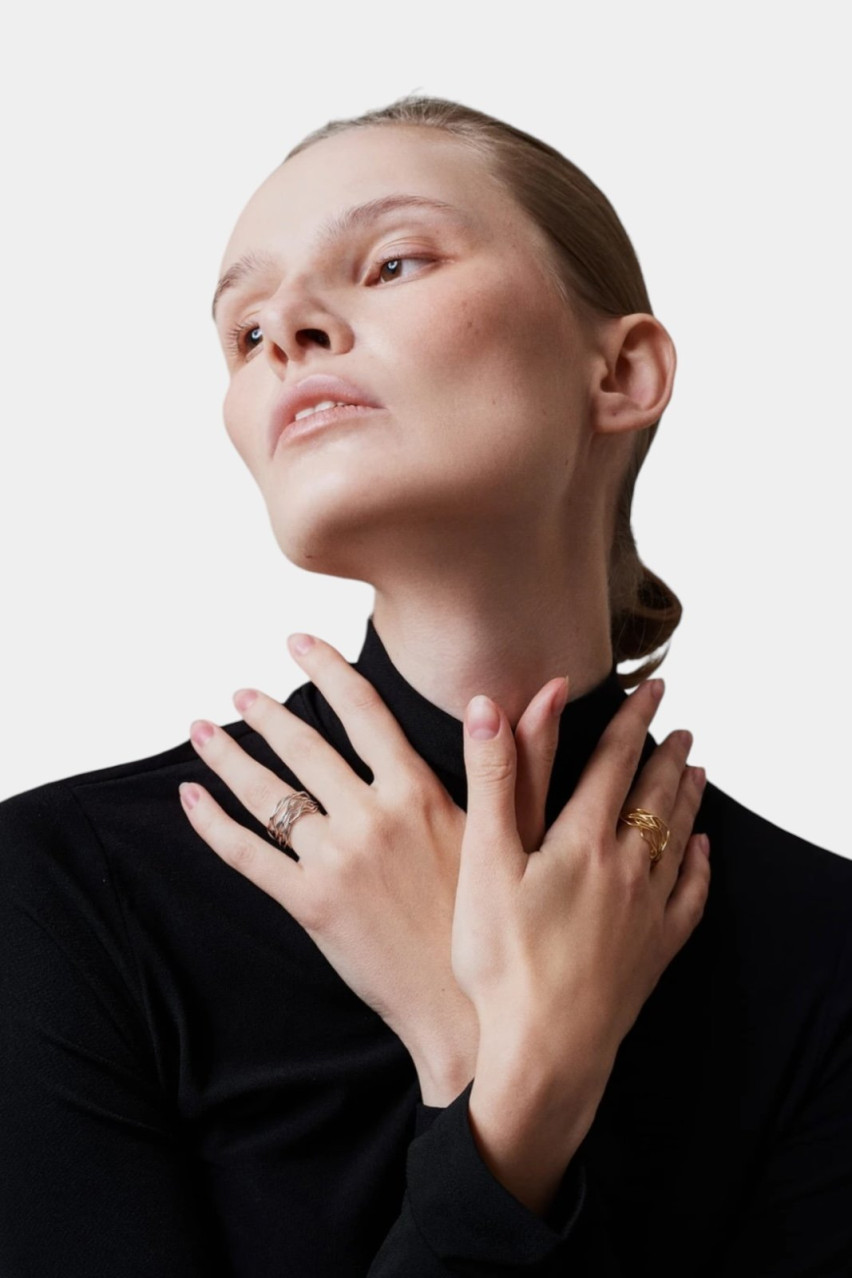 Срібна каблучка Muselet MRs MOTRYCH STUDIO