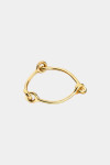 Позолочена каблучка Triple