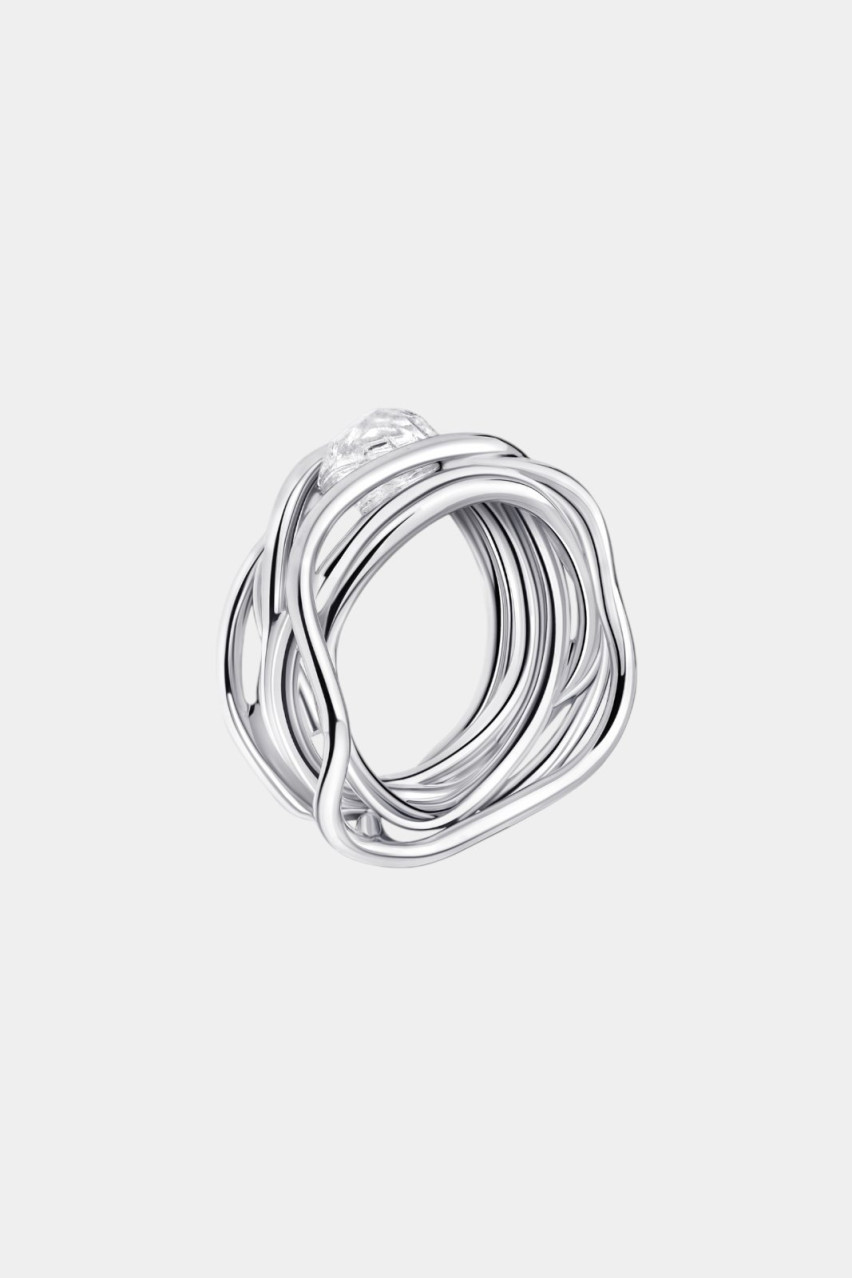 Срібна каблучка Musle MS MOTRYCH STUDIO