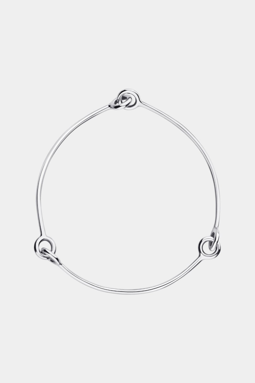 Срібний браслет Triple TBs MOTRYCH STUDIO