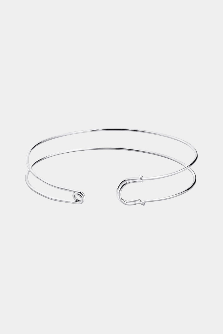 Срібний чокер Pin PCs MOTRYCH STUDIO