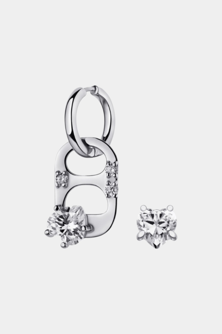 Срібний набір Heart HS MOTRYCH STUDIO