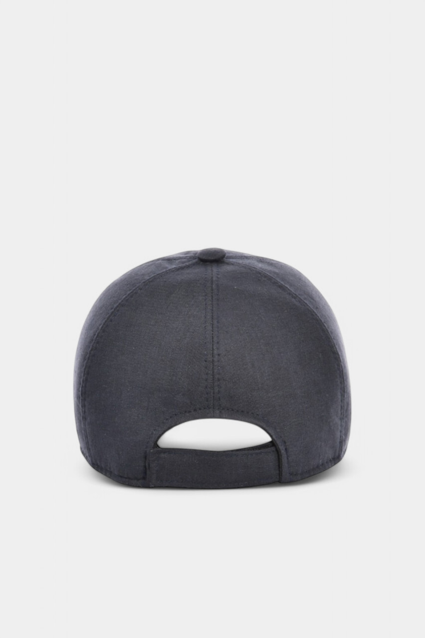 Темно-синя кепка з логотипом 85103\50030 598 Maglificio Gran Sasso