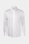 Белая рубашка из мерсеризированного хлопка