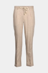 Бежеві брюки з вовни мериноса