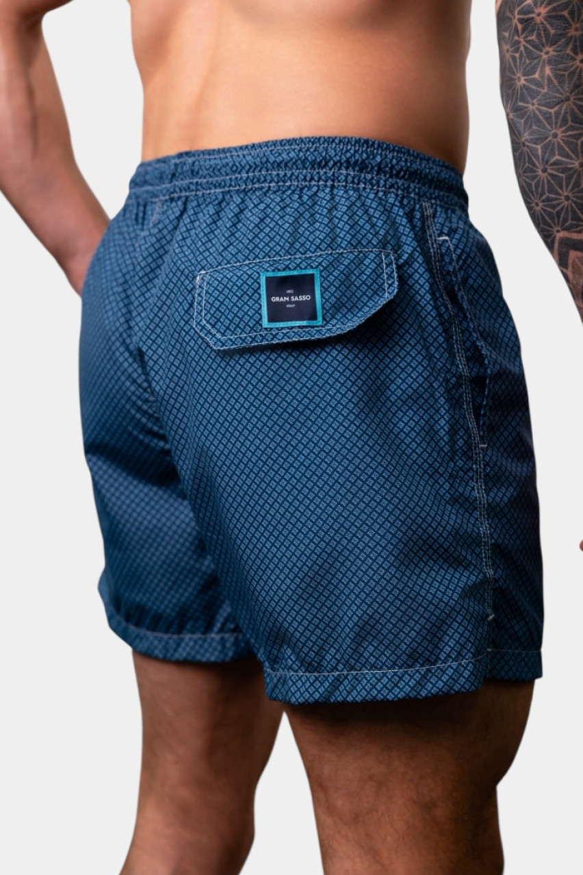 Сині плавки з переробленої мікрофібри 90101\43000 590 Maglificio Gran Sasso