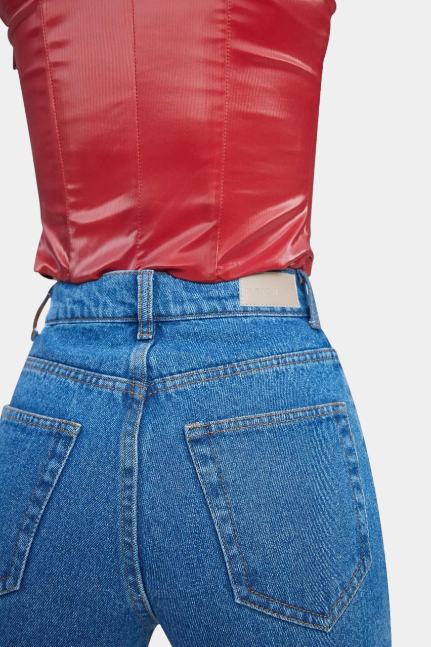 Сині джинси Flared