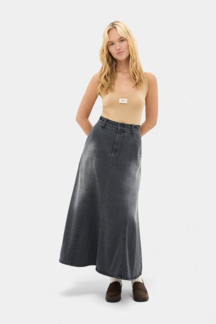 Серая юбка Gode