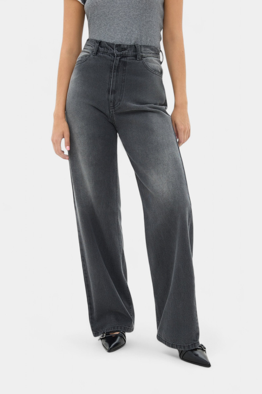 Серые джинсы Baggy sp25-baggy-grey-blue MATCH DENIM