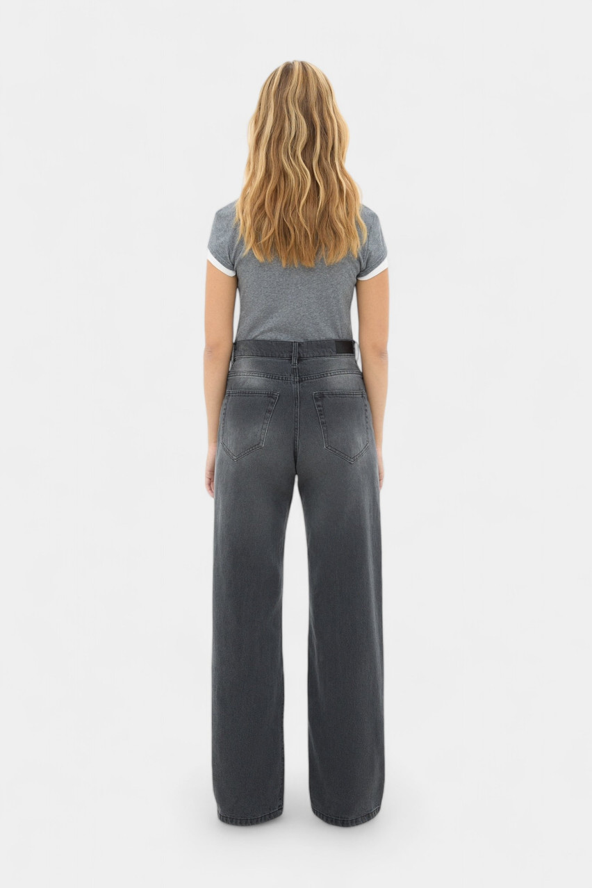 Серые джинсы Baggy sp25-baggy-grey-blue MATCH DENIM