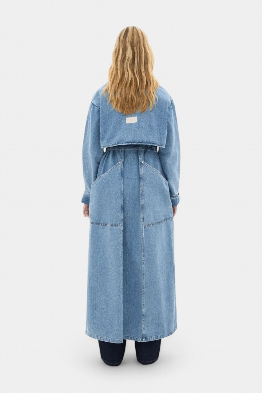 Блакитний тренч з деніму sp23-trench-light-blue MATCH DENIM