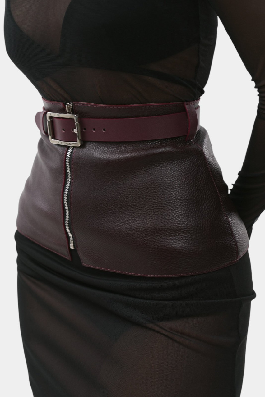 Бордова баска Eloise ND/SS25-12 NEDBAS