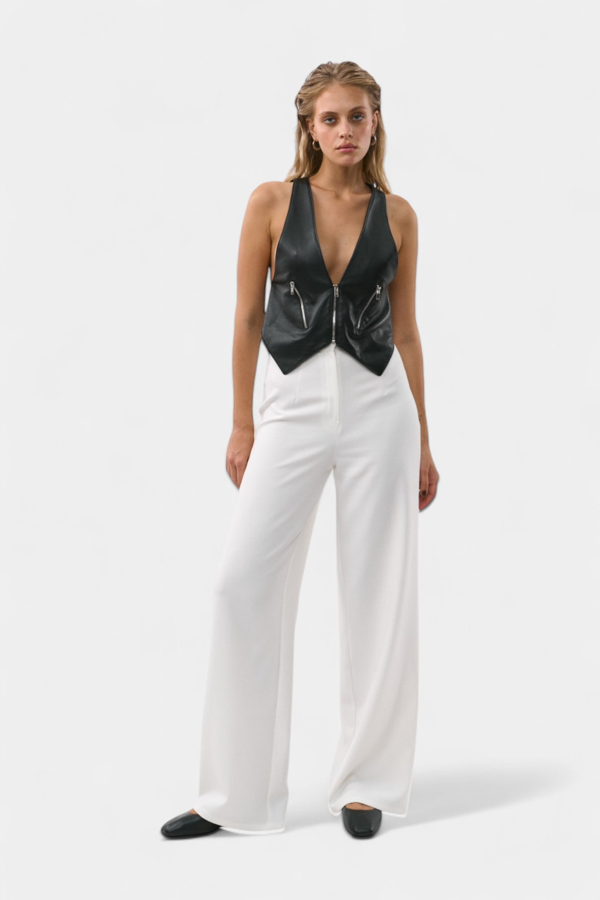 Чорна жилетка Agnes ND/SS25-13 NEDBAS