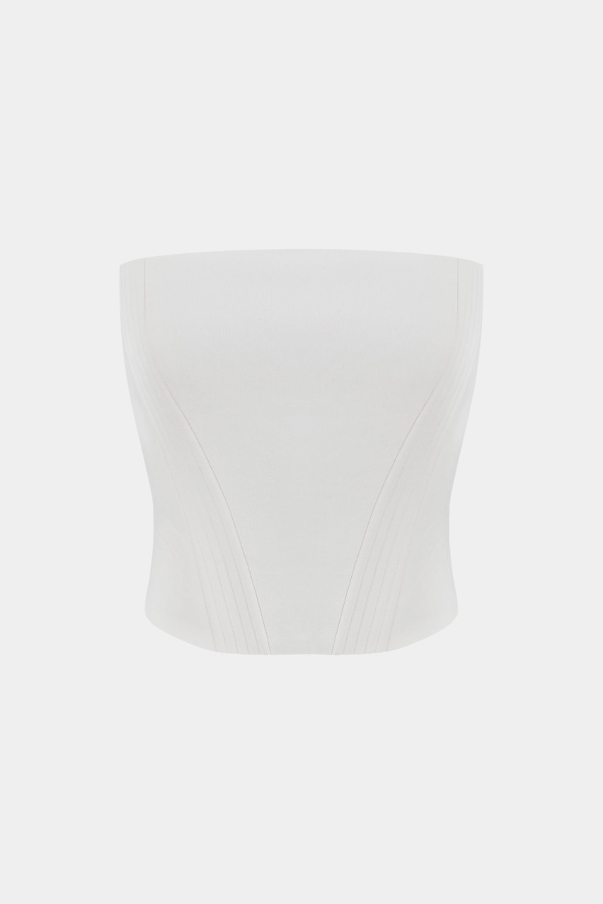 Молочний корсетний топ Hangout NÈRSES