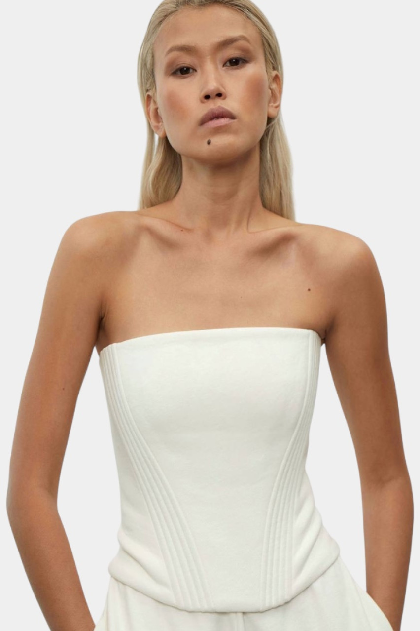 Молочний корсетний топ Hangout NÈRSES
