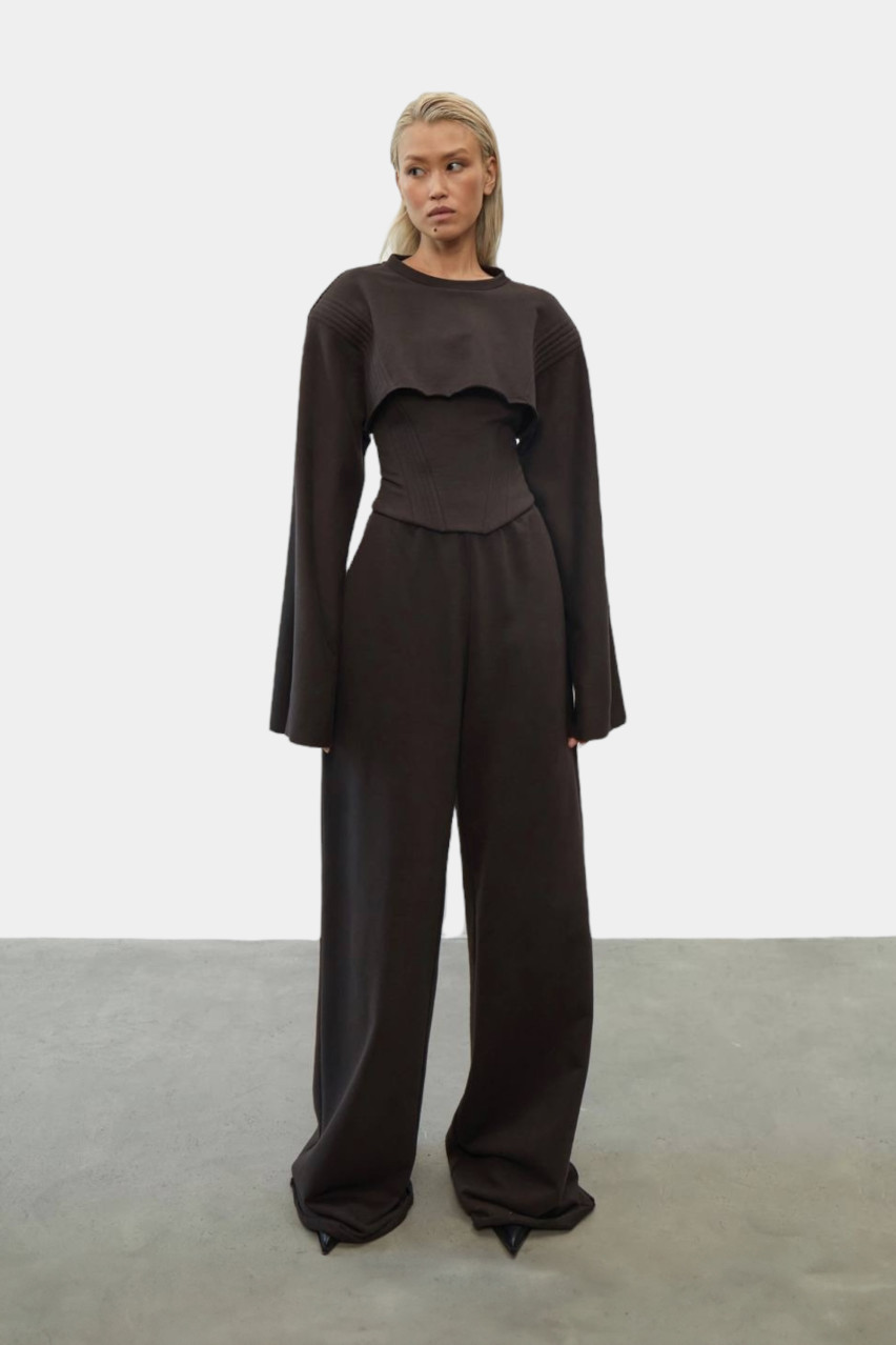 Коричневе болеро Hangout NÈRSES