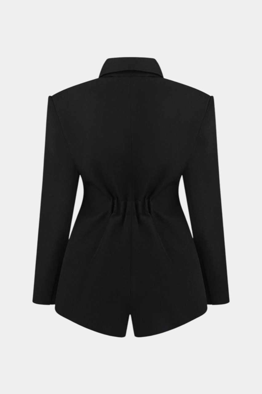 Чорний комбінезон Hourglass NÈRSES