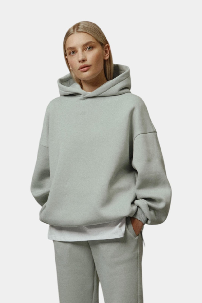 Мятное худи Nineteen