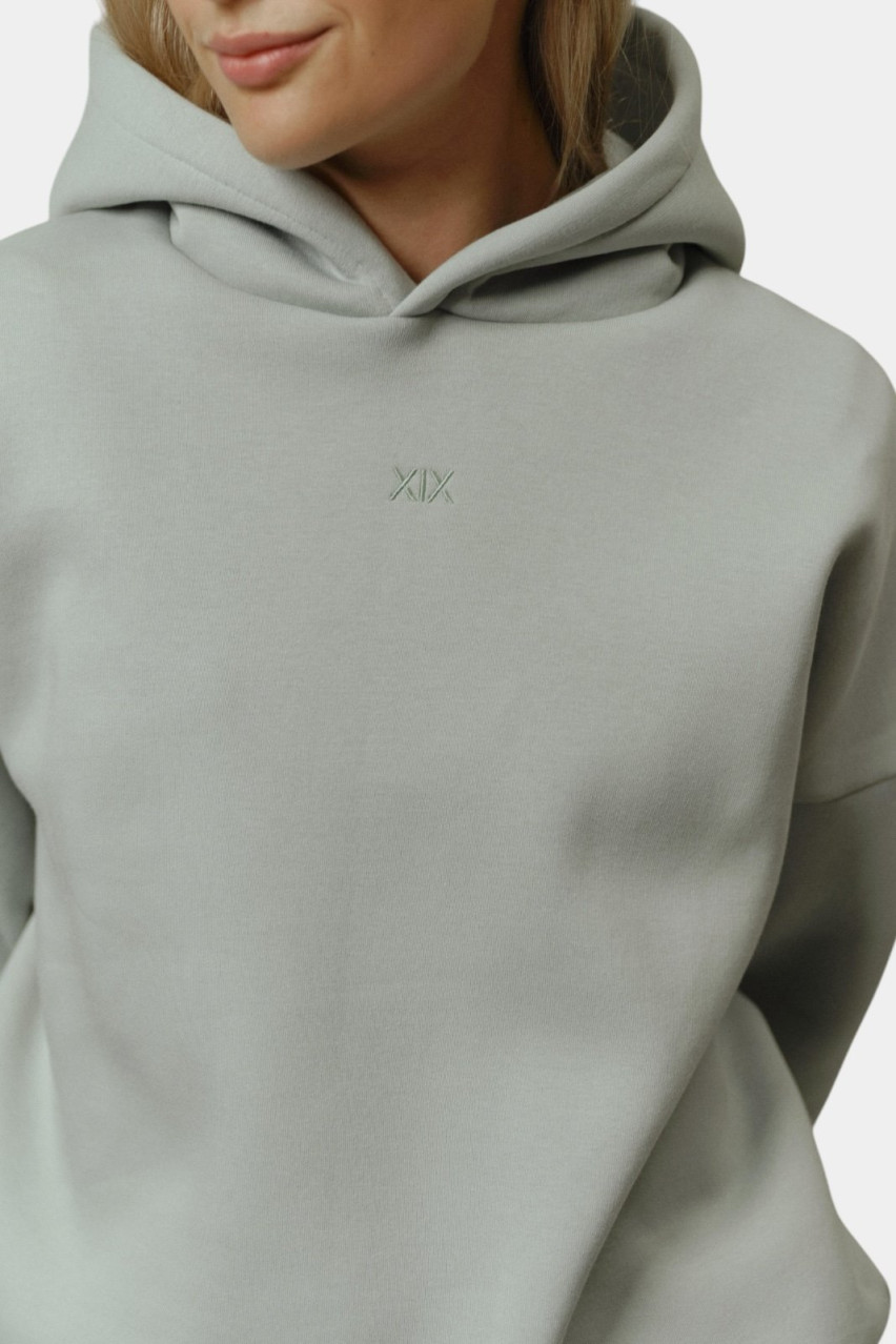 Мятное худи Nineteen