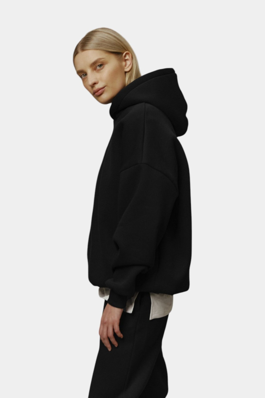 Чёрное худи Nineteen