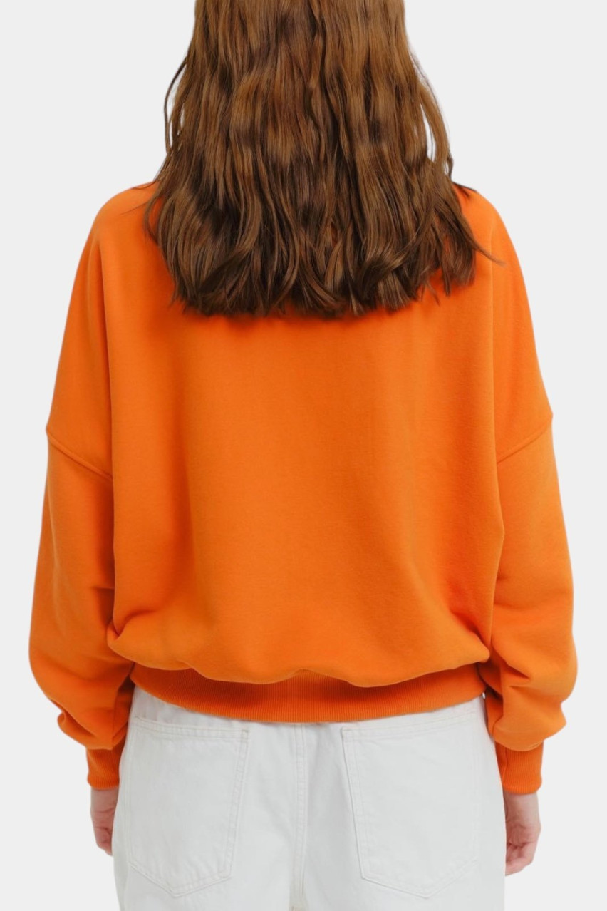 Оранжевый свитшот NINETEEN