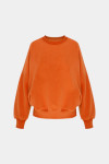 Оранжевый свитшот