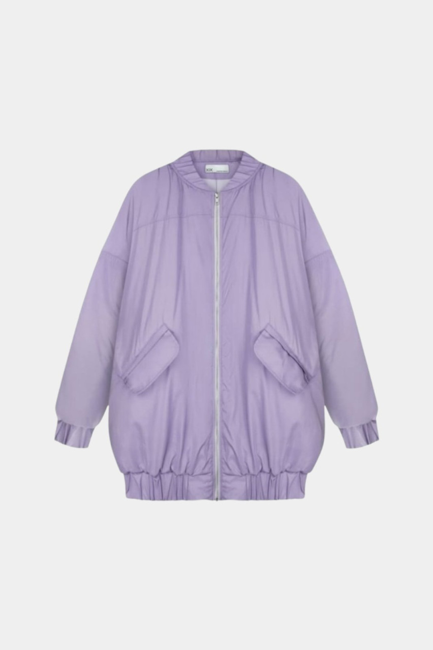 Сиреневый бомбер Vivie NINETEEN